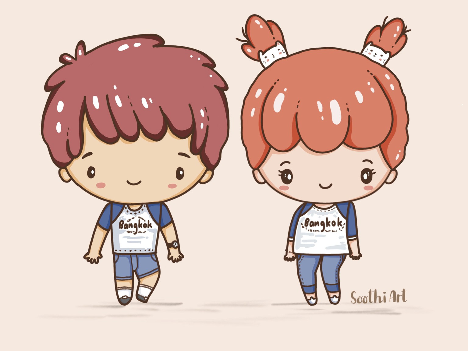 Chibi Characters - Bangkok Team - image 1 - student project