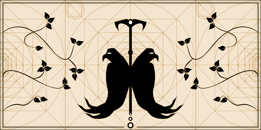 Bird and vine brick pattern - image 1 - student project