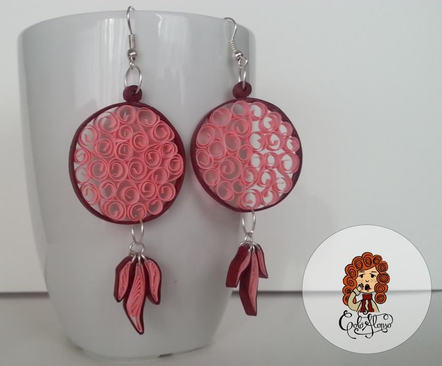 Quilling Earings! - image 1 - student project