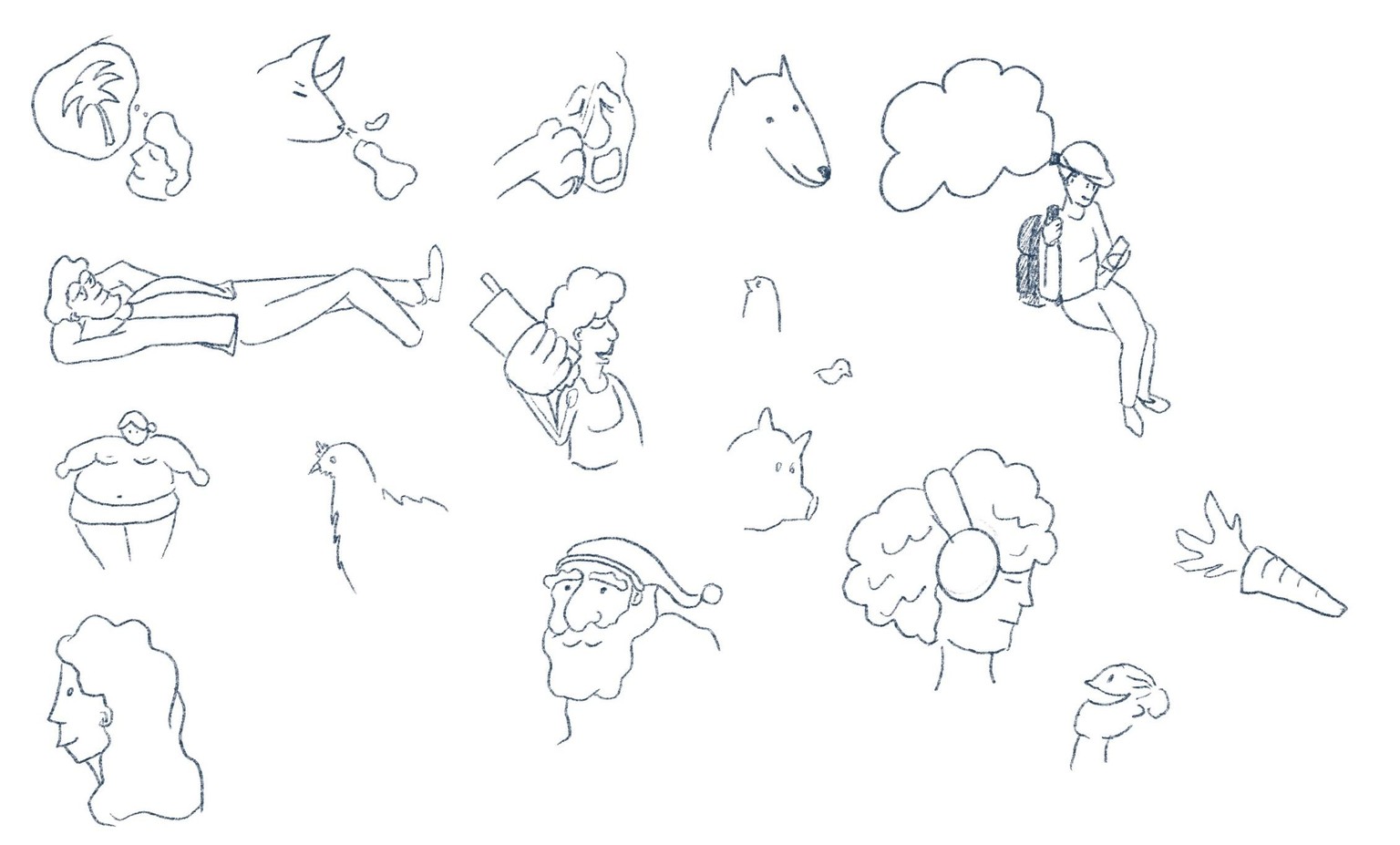 From Sketch to Complete Illustration - image 1 - student project