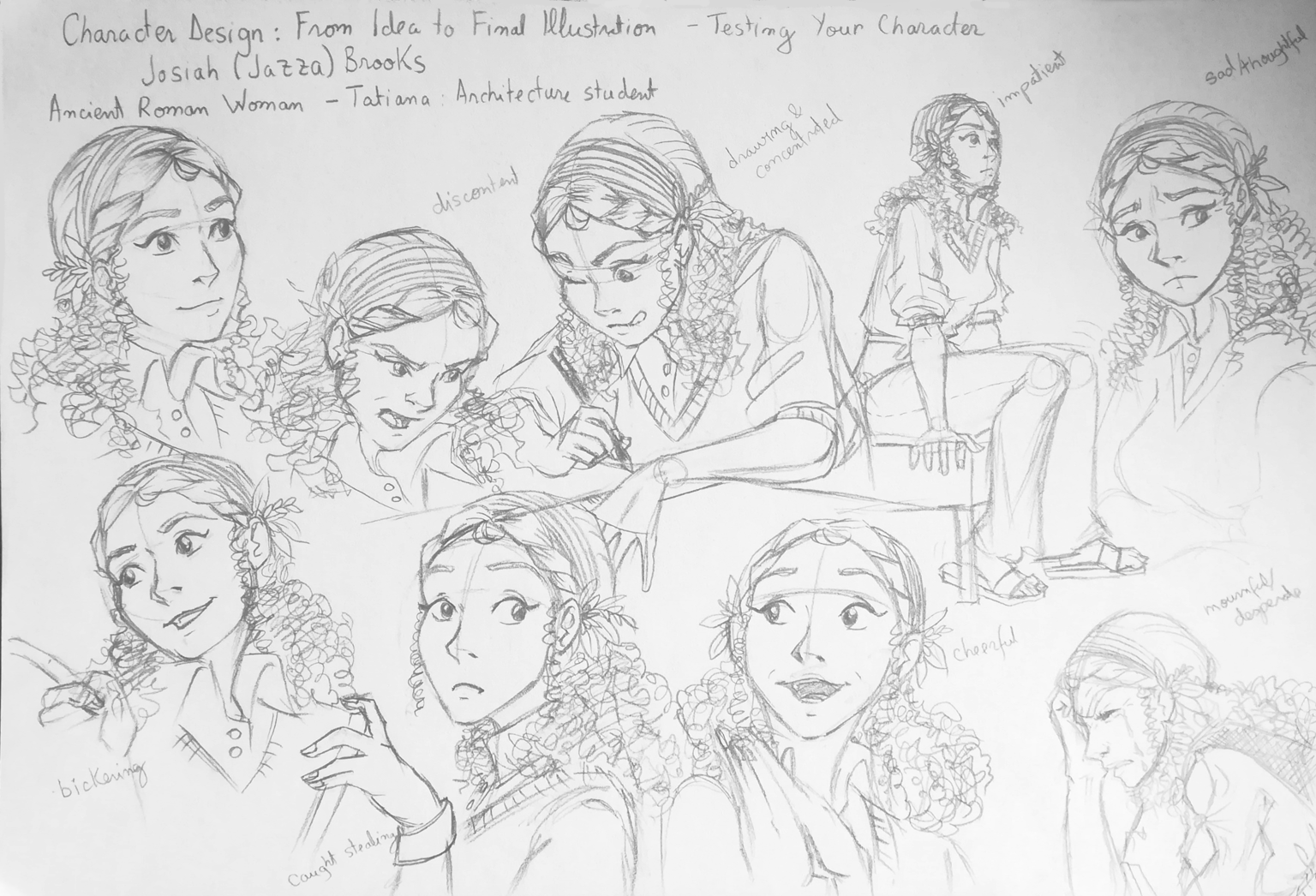 Tatiana, the Ancient Roman Architecture Student - image 3 - student project