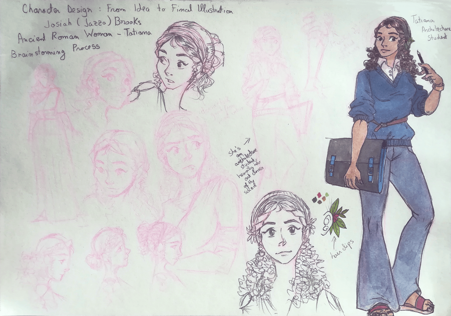 Tatiana, the Ancient Roman Architecture Student - image 2 - student project