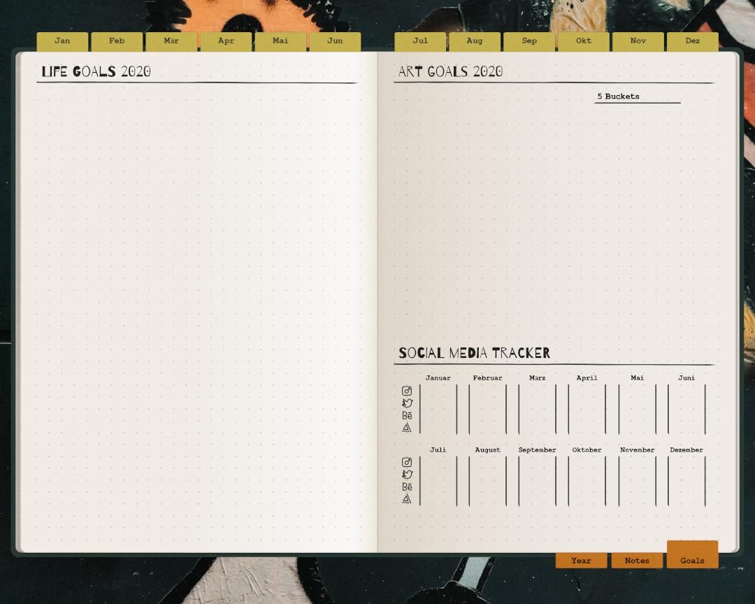 Digitizing my Bullet Journal - image 4 - student project