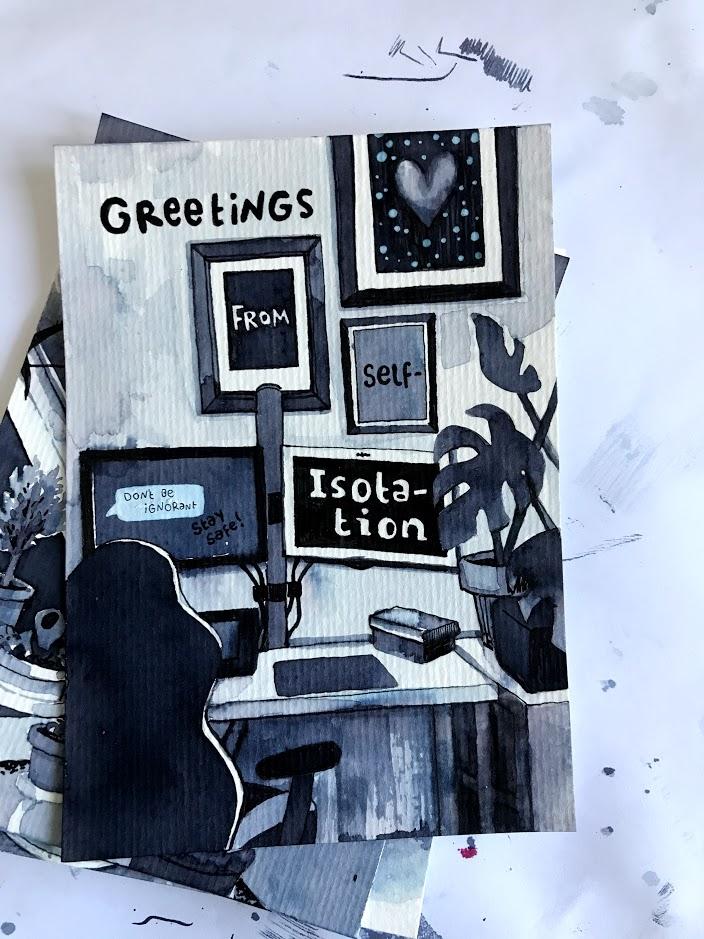 Greetings from selfisolation. - image 6 - student project