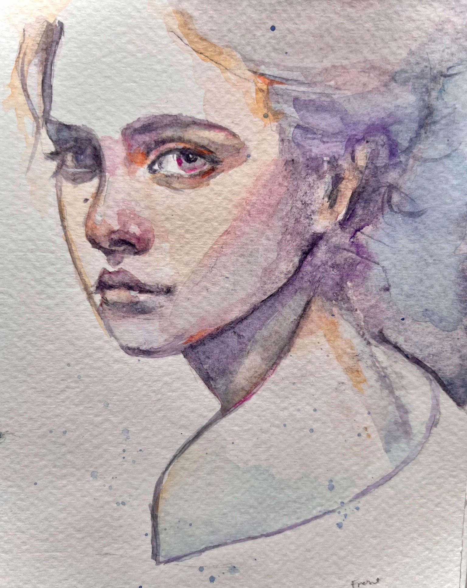 Watercolour Exploration - image 4 - student project