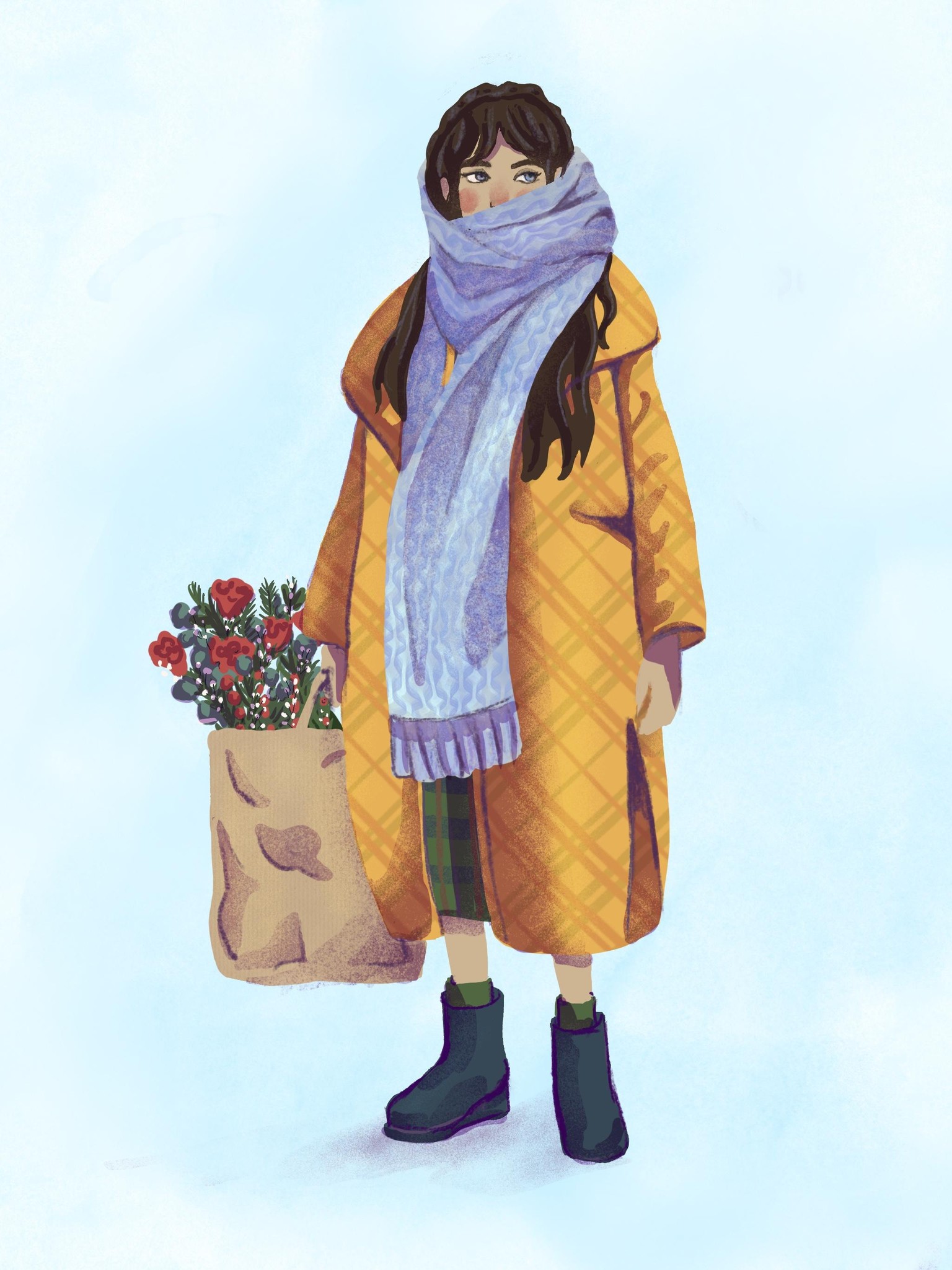 Winter Outfit - image 1 - student project