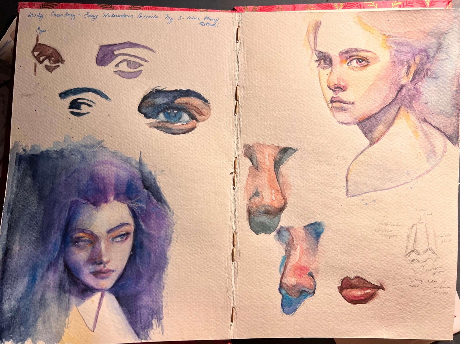 Watercolour Exploration - image 6 - student project