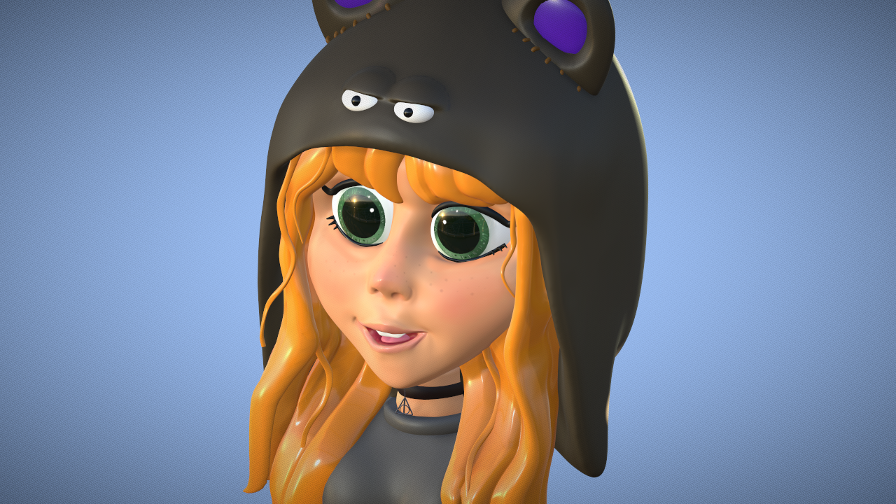Girl 3d - image 1 - student project