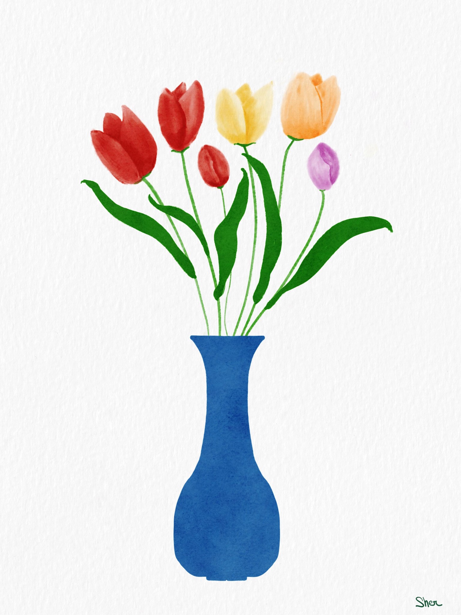 Tulips - image 1 - student project