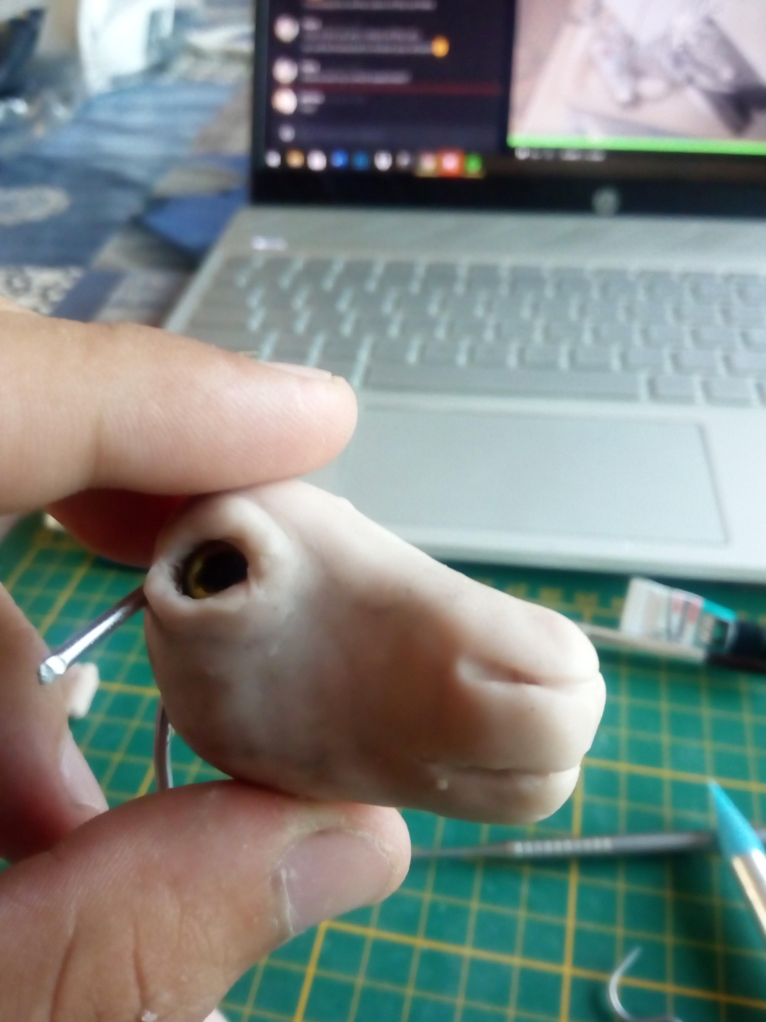 Museum Sheep Bust - image 4 - student project