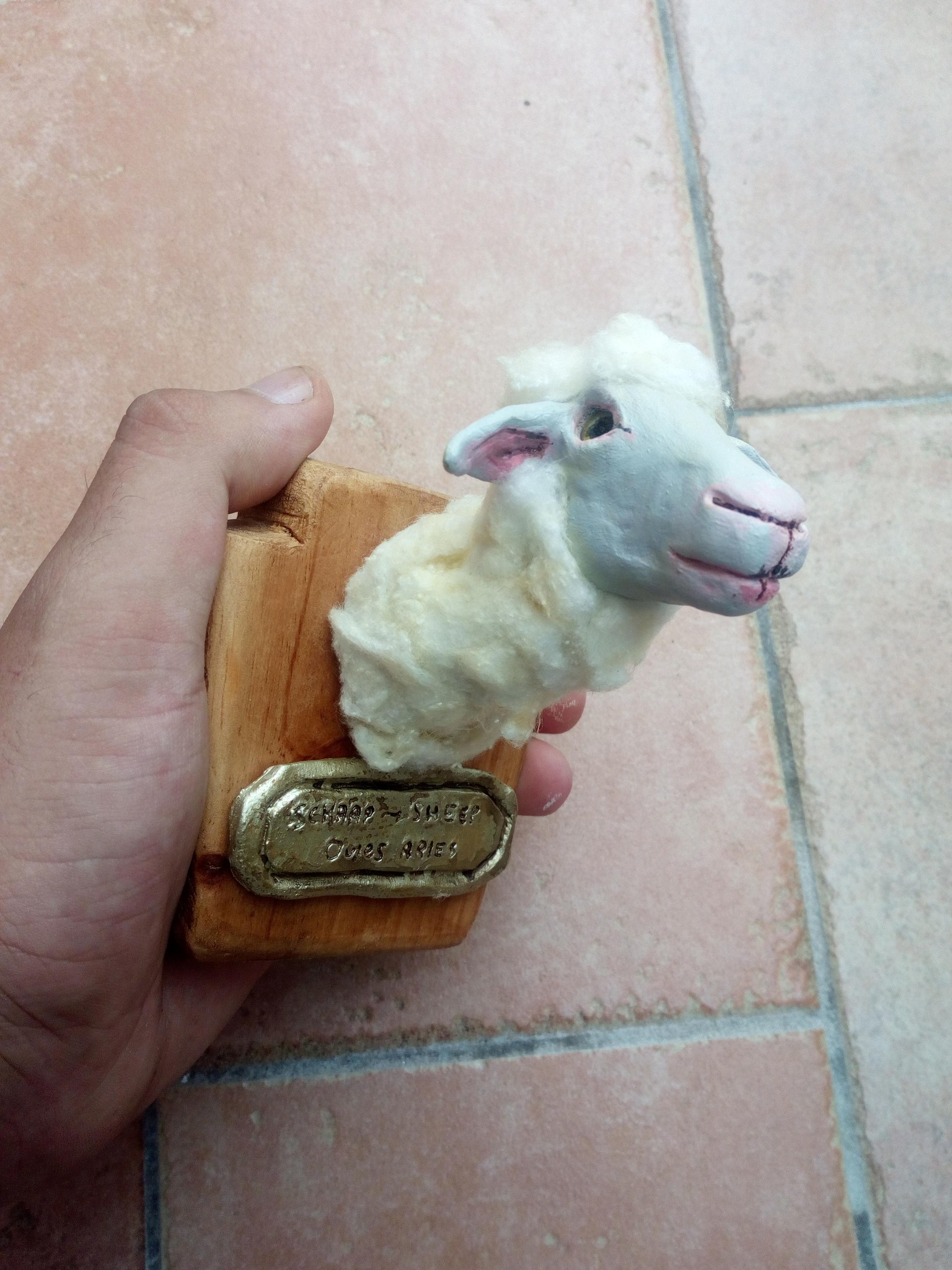 Museum Sheep Bust - image 9 - student project