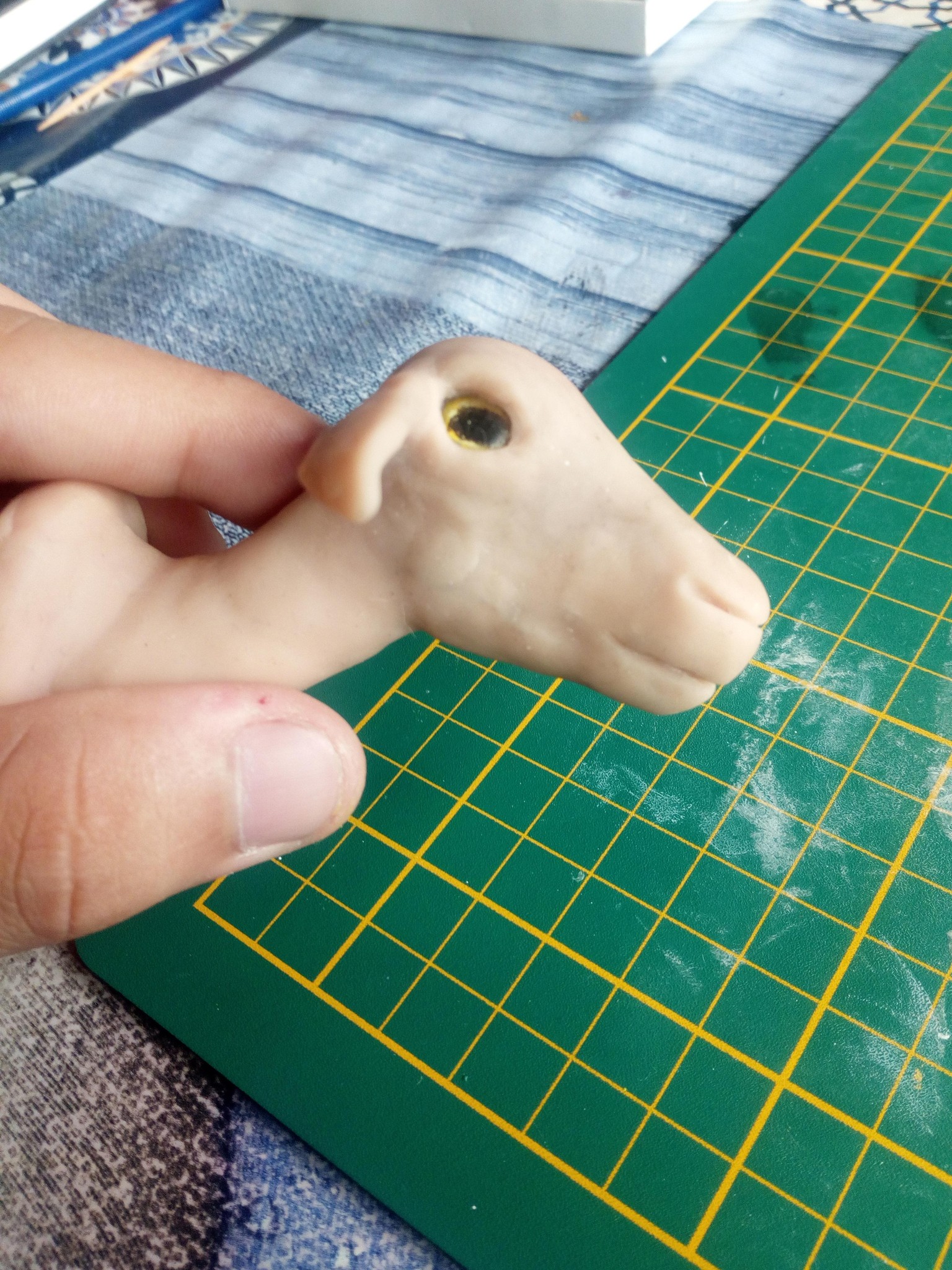 Museum Sheep Bust - image 5 - student project