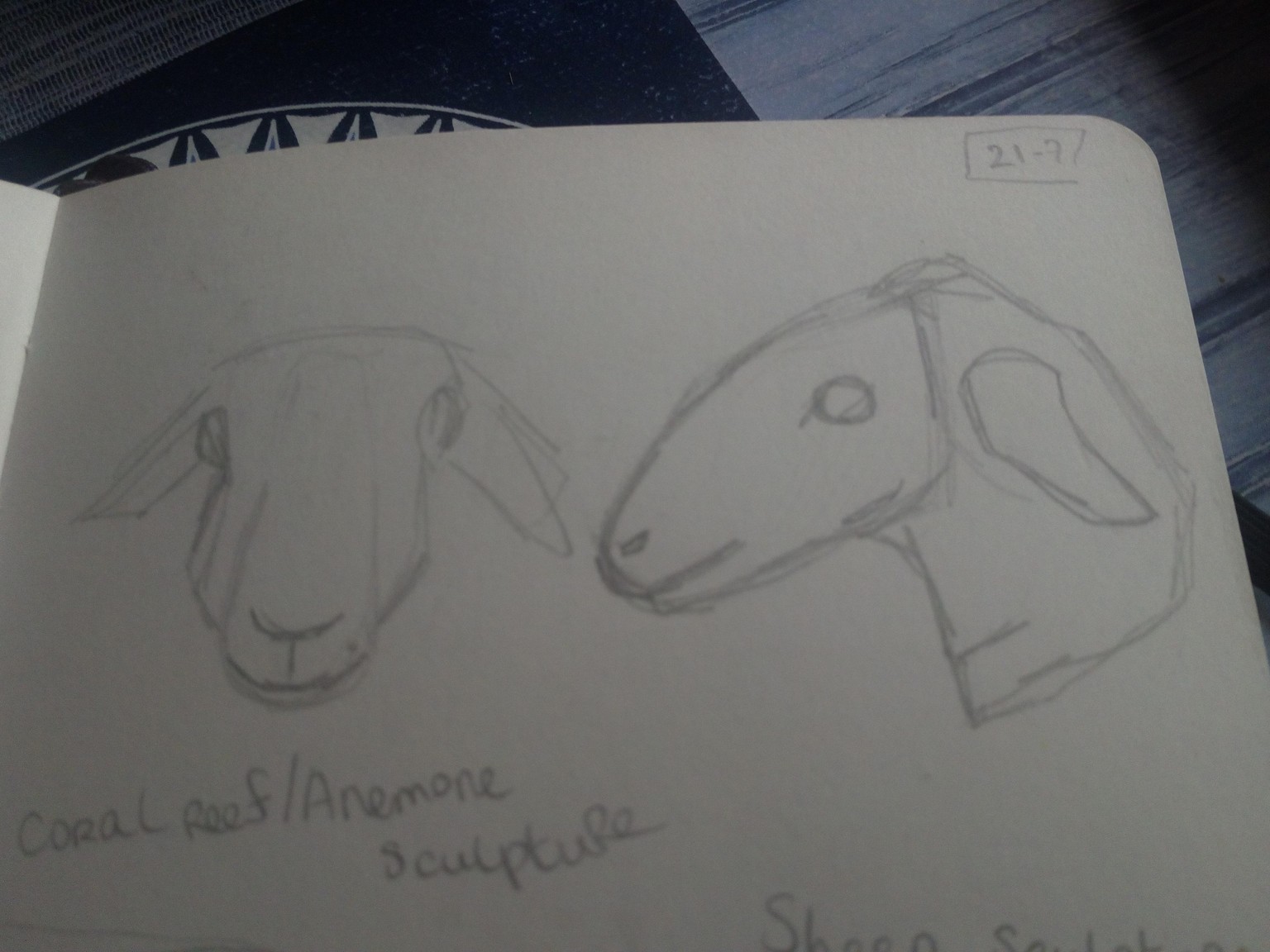 Museum Sheep Bust - image 1 - student project