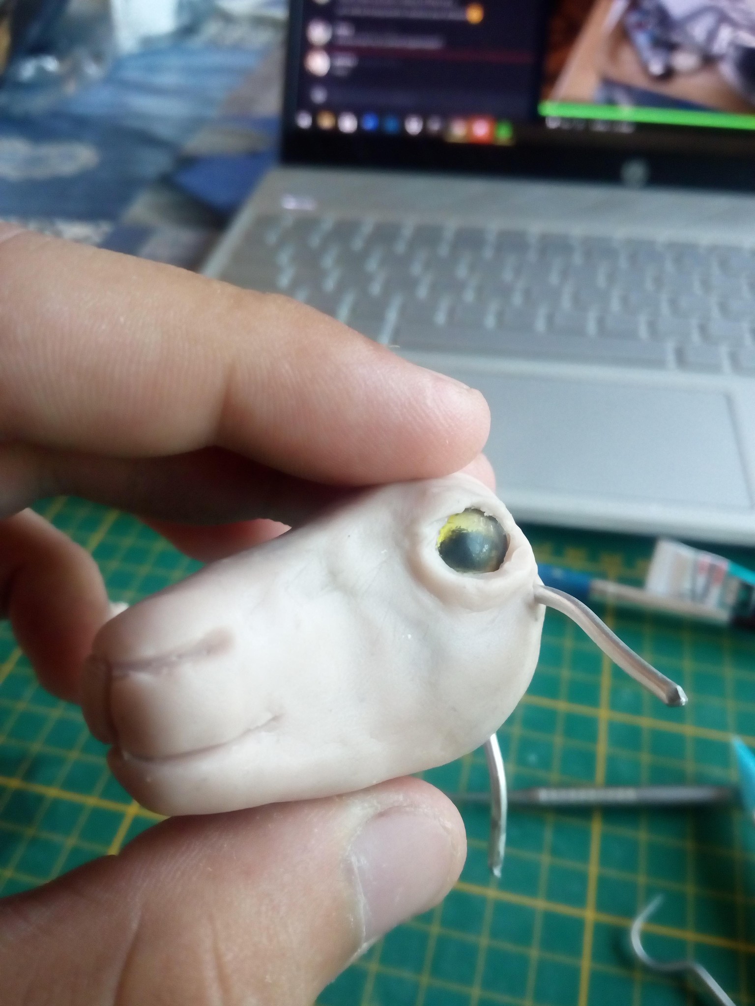 Museum Sheep Bust - image 3 - student project