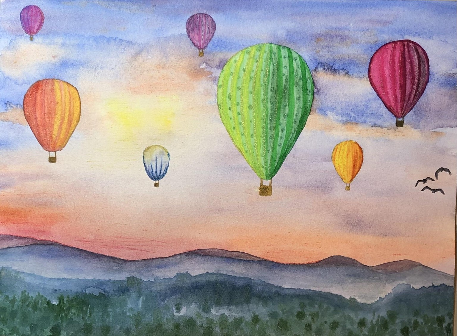 Lots of hot air balloons - image 3 - student project