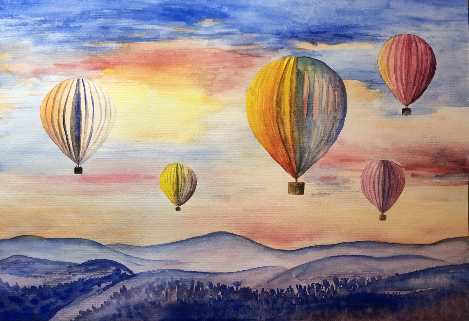 Lots of hot air balloons - image 1 - student project
