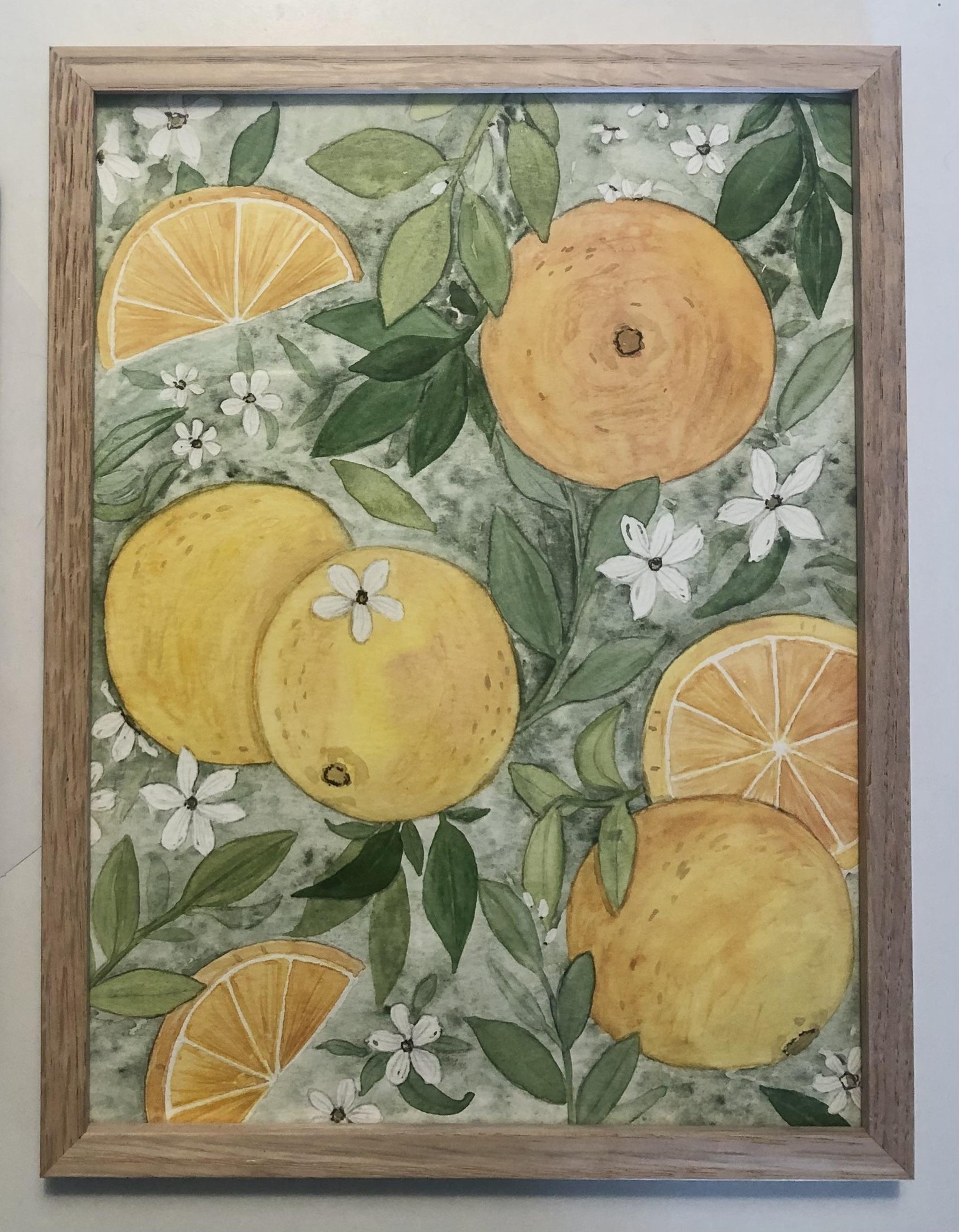 Oranges painting - image 1 - student project