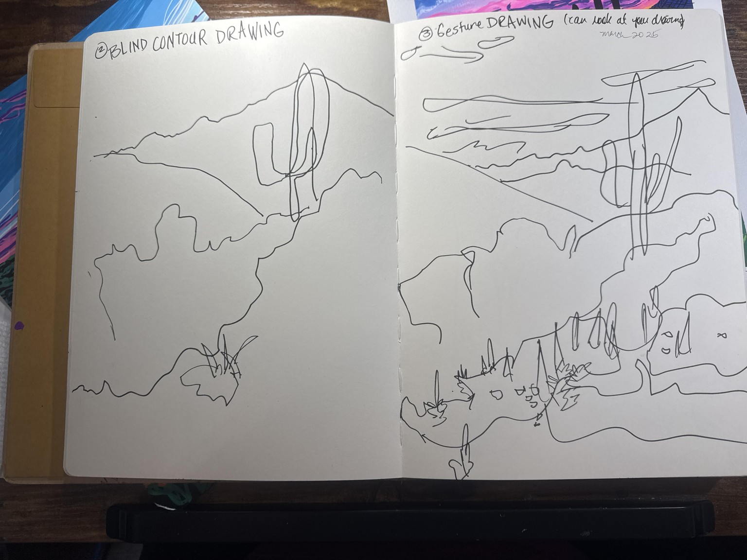 Sunset landscape - image 5 - student project