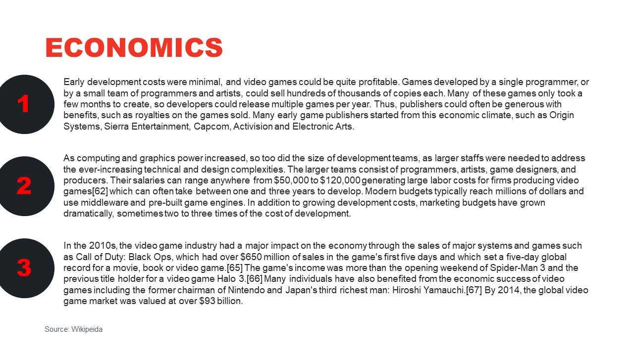 Gaming Industry - image 4 - student project