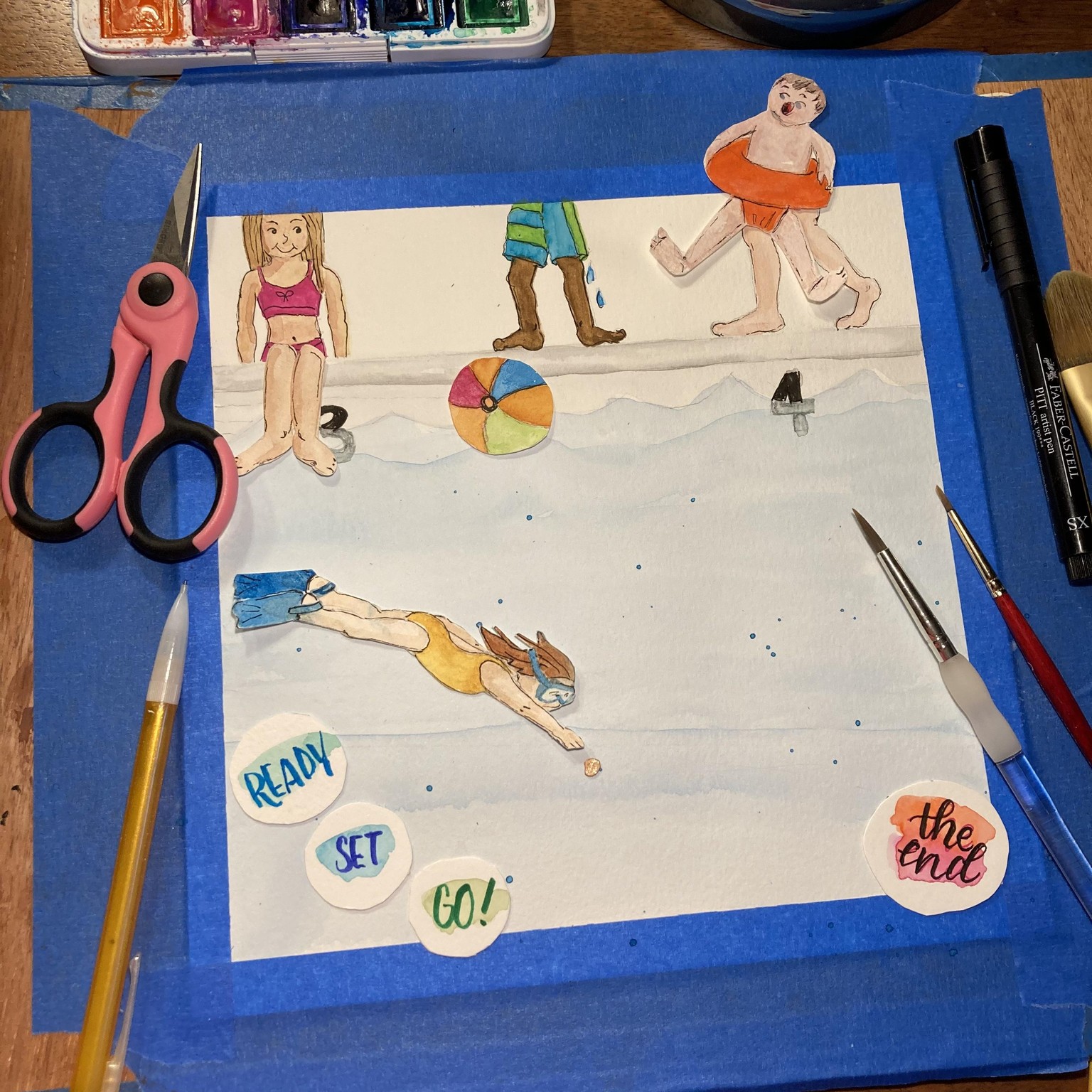 Summer at the Pool! - image 1 - student project