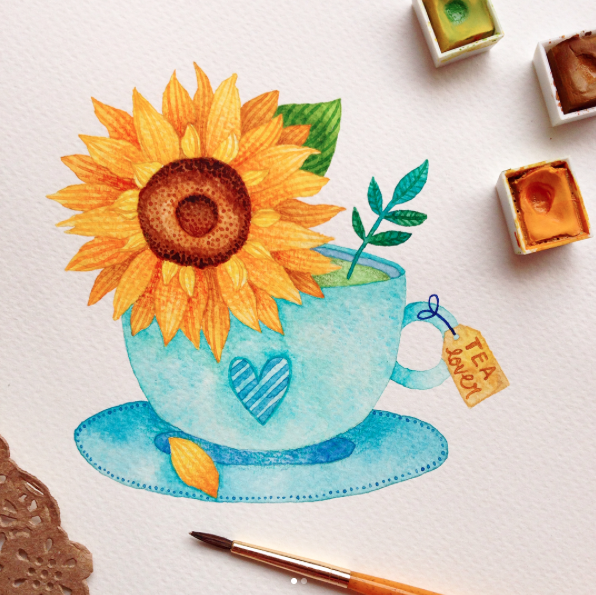 Sunflower Tea - image 2 - student project