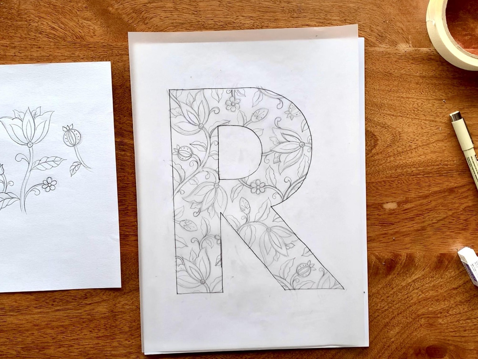 Botanical Illustration - image 2 - student project