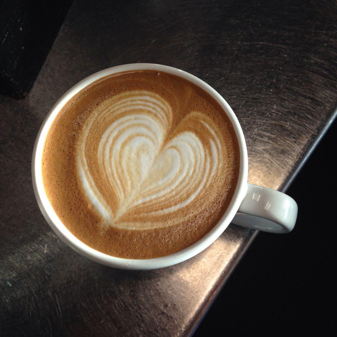 Rosetta and heart latte art - image 1 - student project