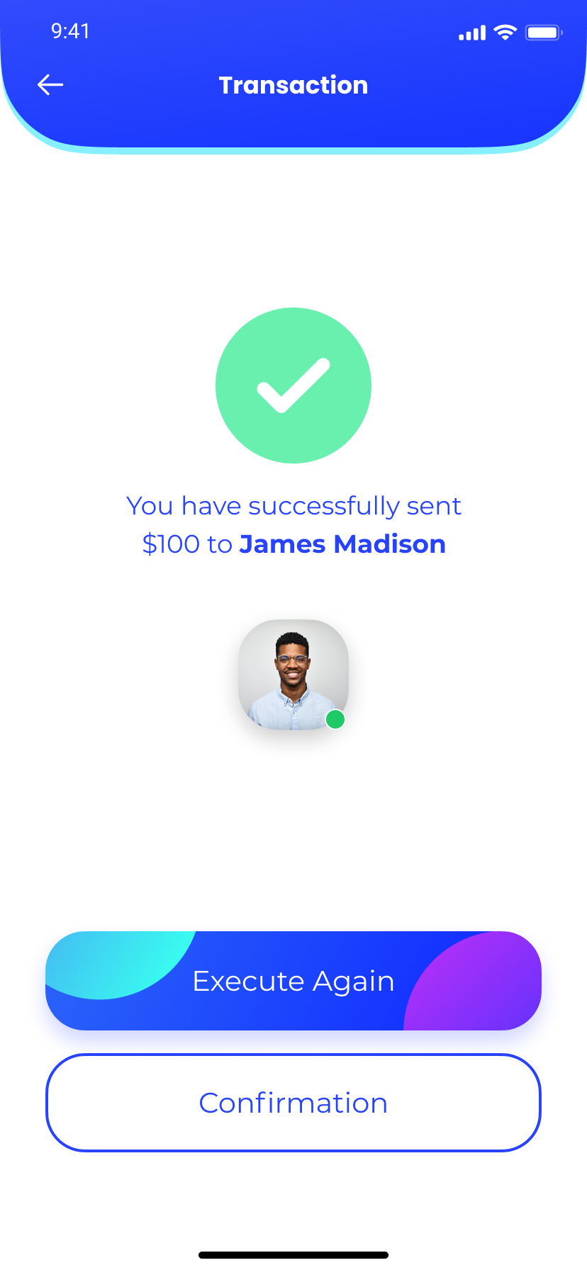 Finance App (Mobile) - image 1 - student project