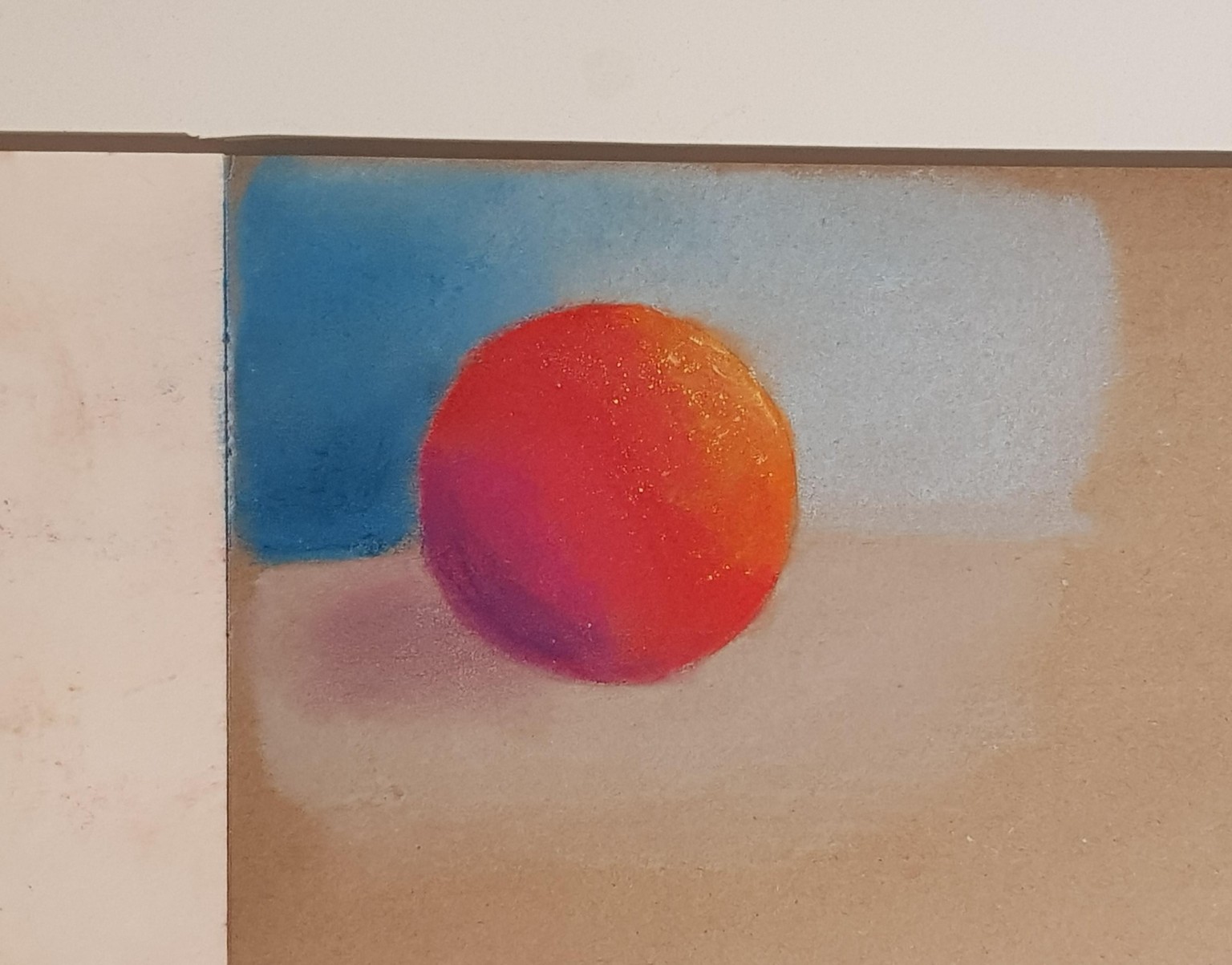 Soft pastel pear - image 1 - student project
