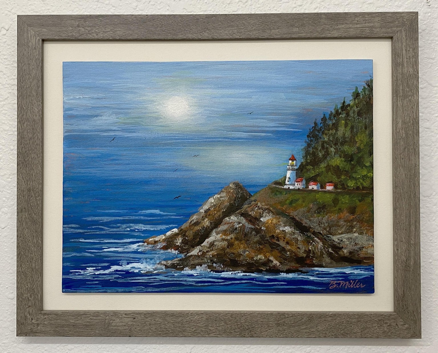 Lighthouse Seascape - image 2 - student project