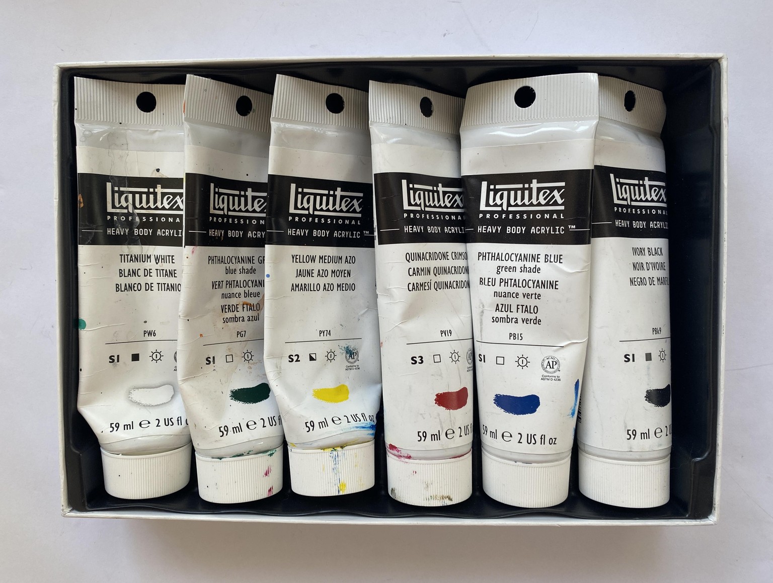 Here's my paints. . . - image 2 - student project