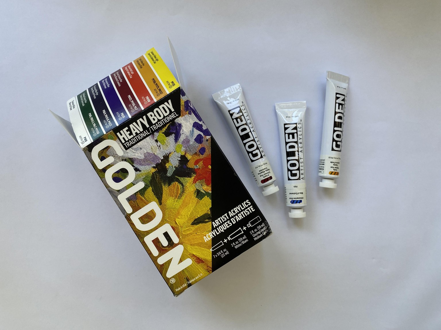 Here's my paints. . . - image 5 - student project