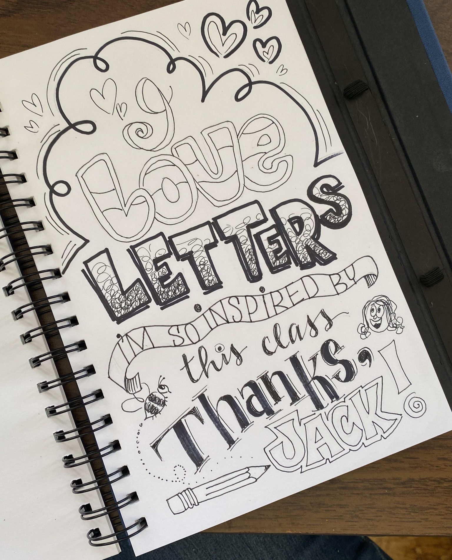 Hand Lettering by Drawing - image 3 - student project
