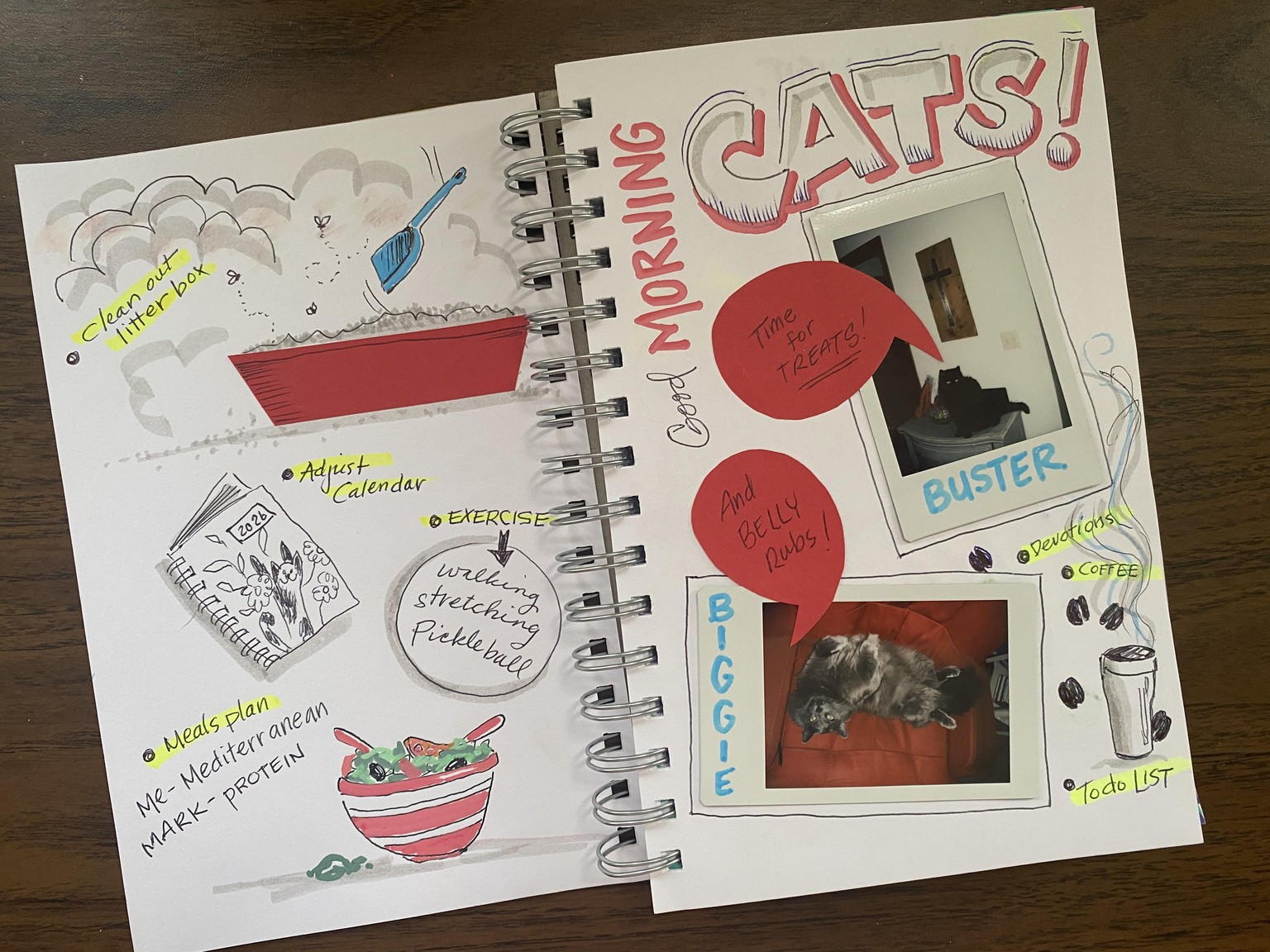 Hybrid Art Journaling - image 3 - student project