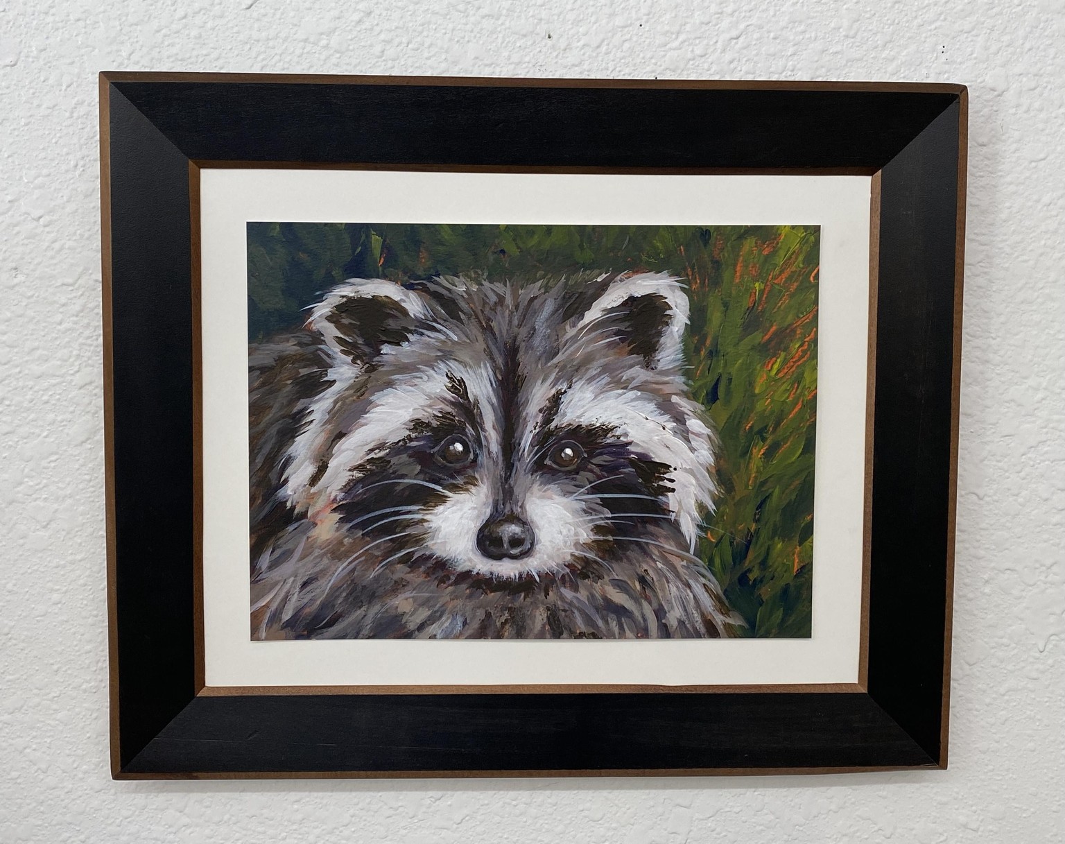 A Common Raccoon Painting Study - image 1 - student project