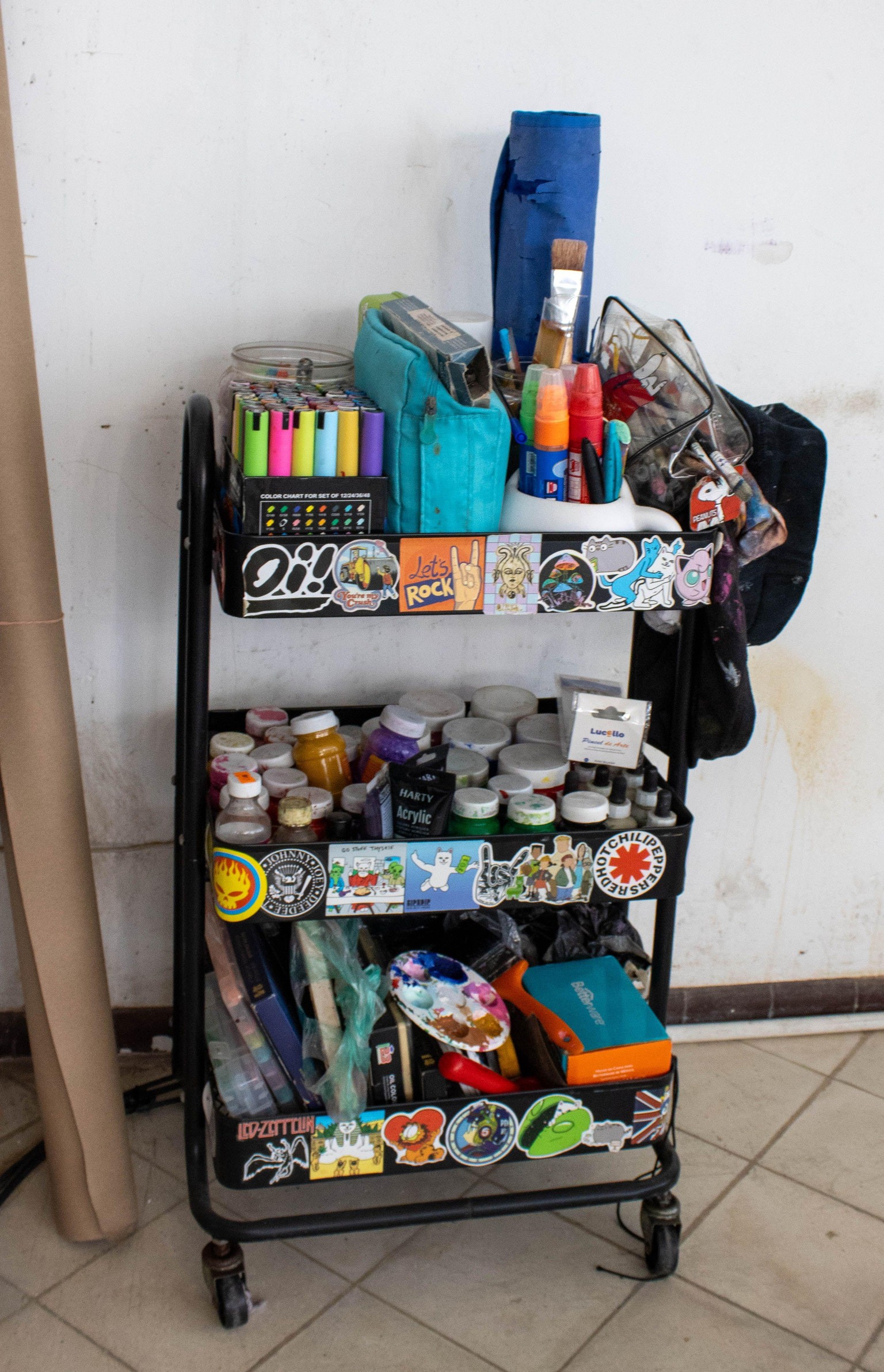 Here's my paints. . . - image 6 - student project