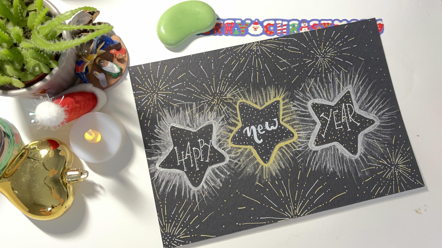 SAMPLE PROJECT - 3 + 1 Christmas Cards - image 9 - student project
