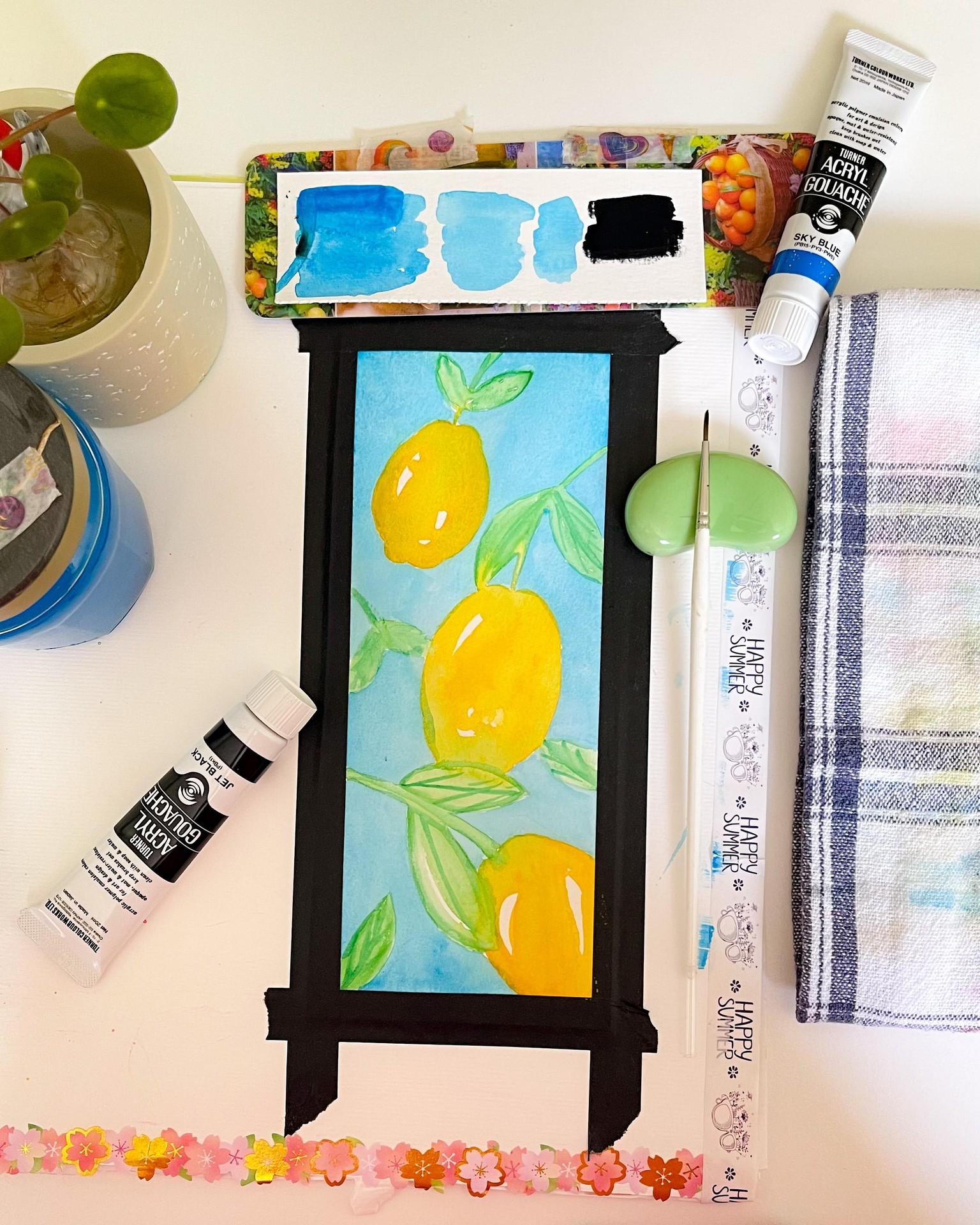 SAMPLE PROJECT: Gouache Background - image 3 - student project