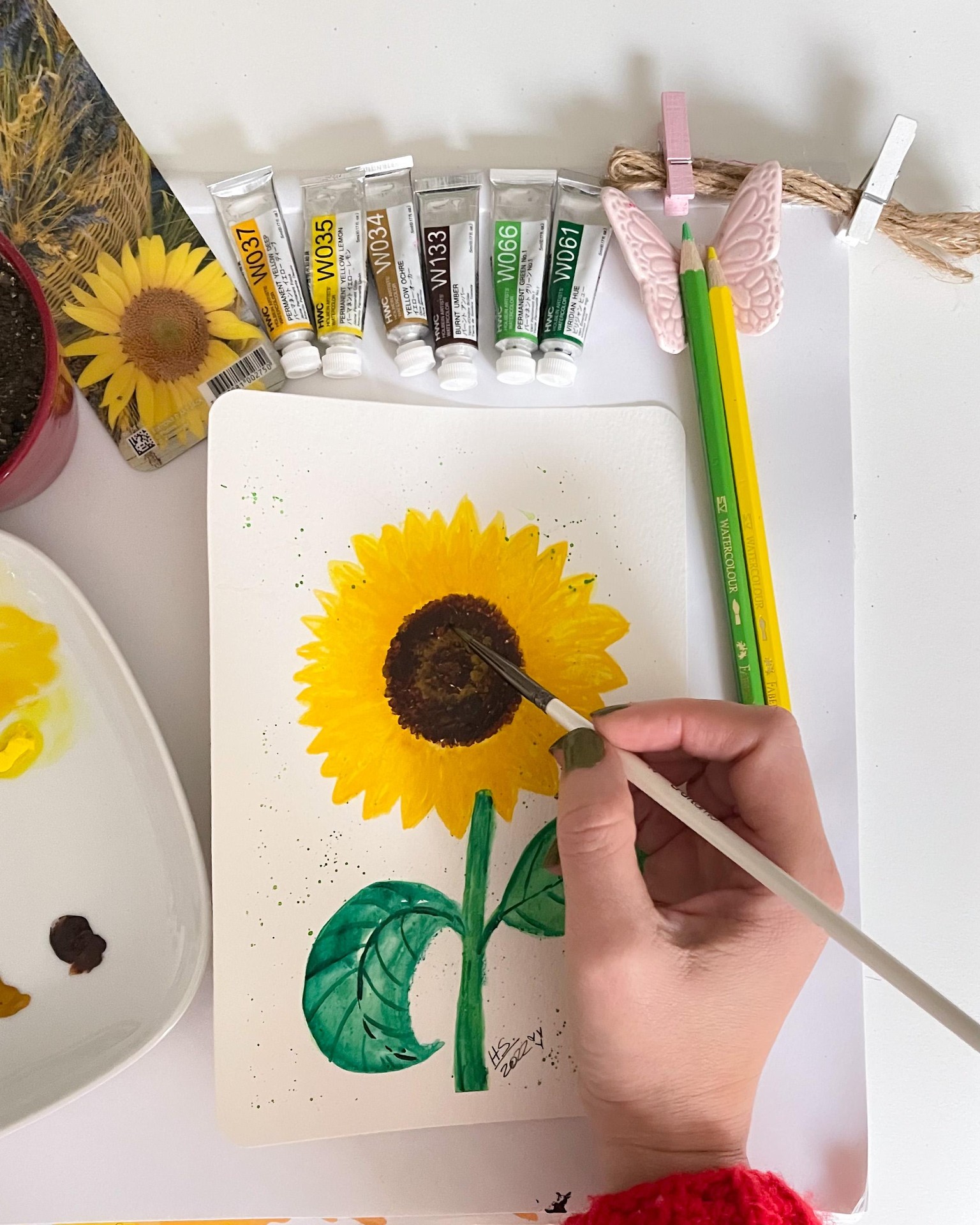 SAMPLE PROJECT: SUNFLOWERS - image 2 - student project