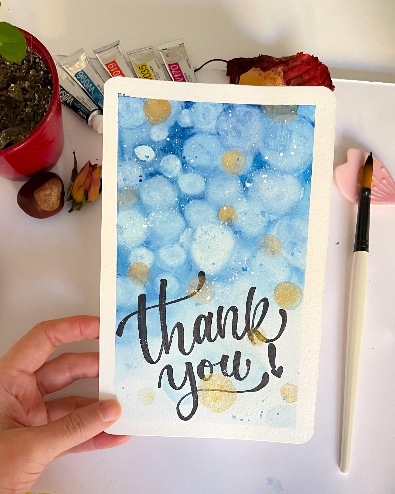 SAMPLE PROJECT: Whimsical Watercolor Painting Using Bokeh Effect - image 5 - student project