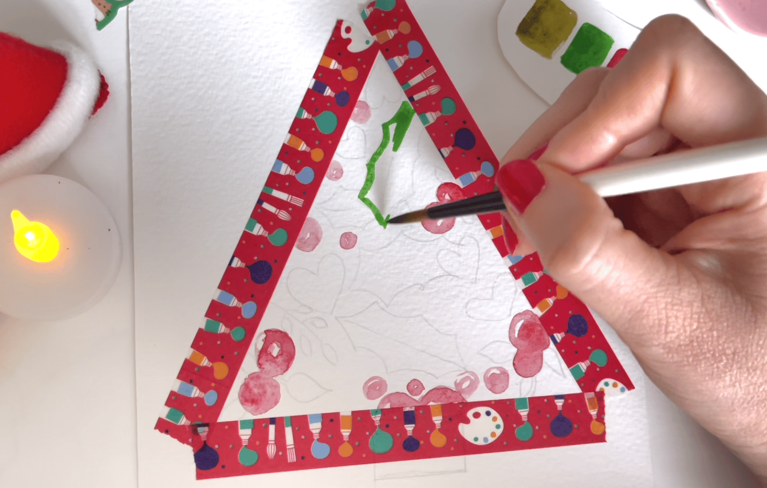 SAMPLE PROJECT - 3 + 1 Christmas Cards - image 3 - student project