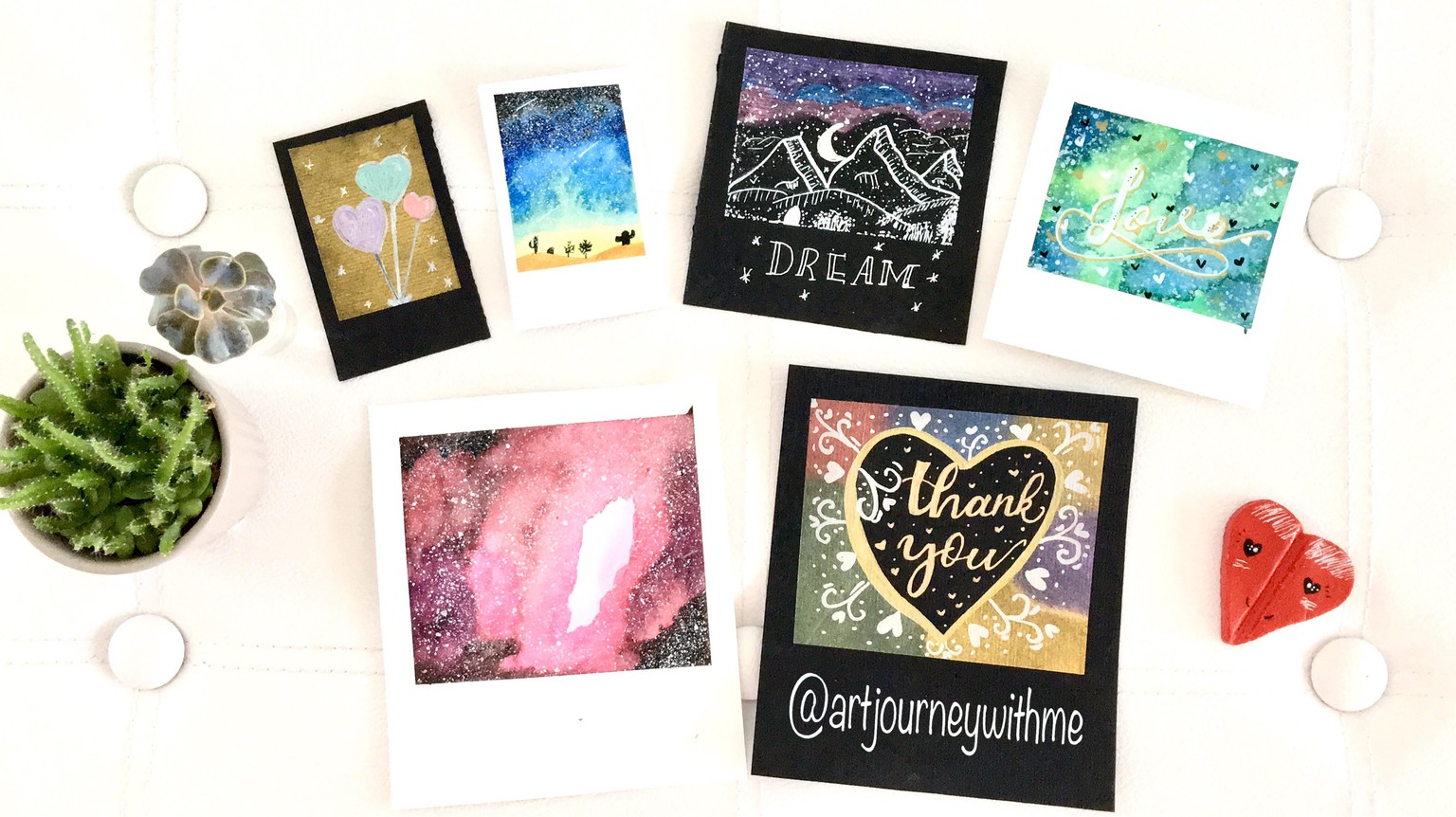 Sample Project: Painting Mini Paintings Formats - image 2 - student project