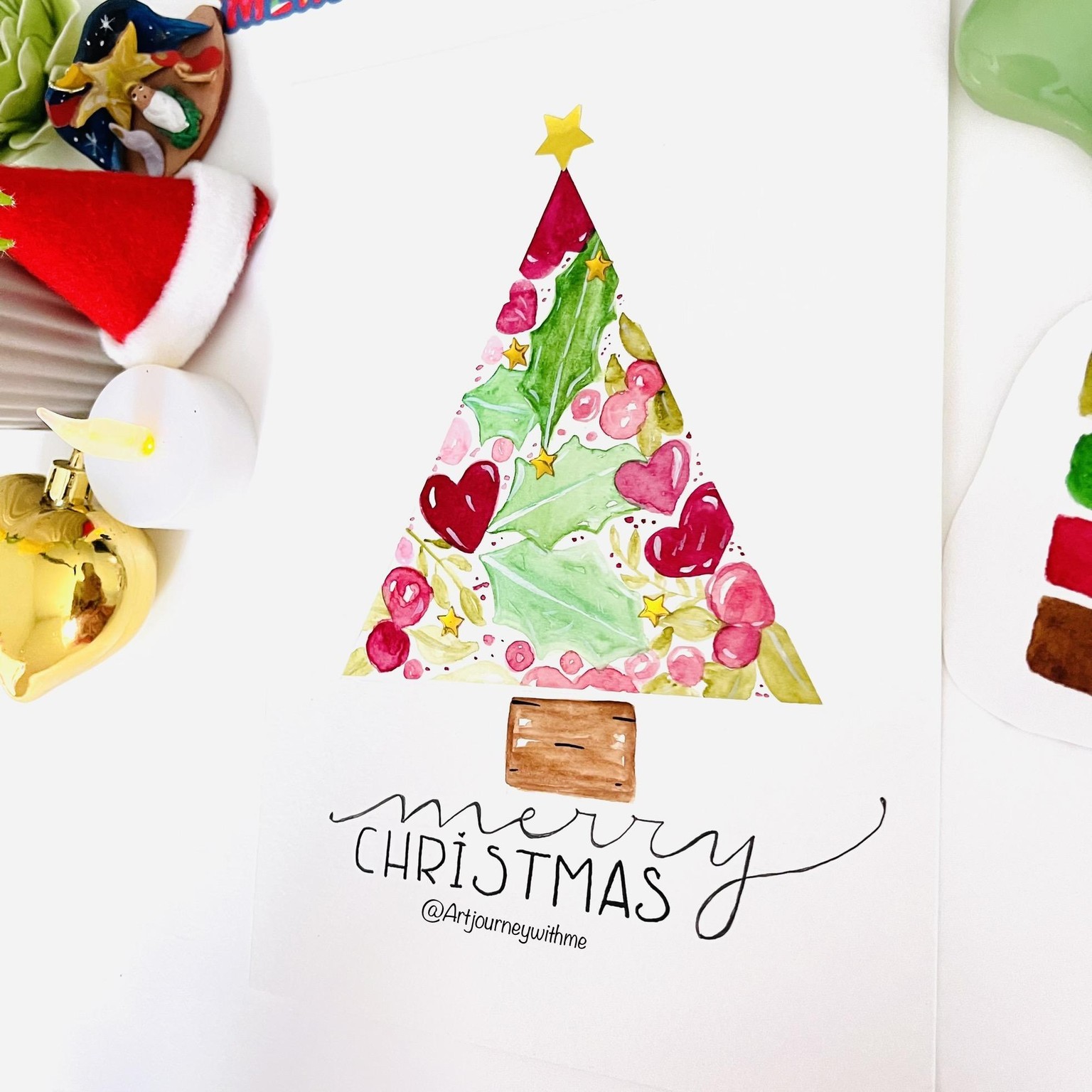 SAMPLE PROJECT - 3 + 1 Christmas Cards - image 6 - student project
