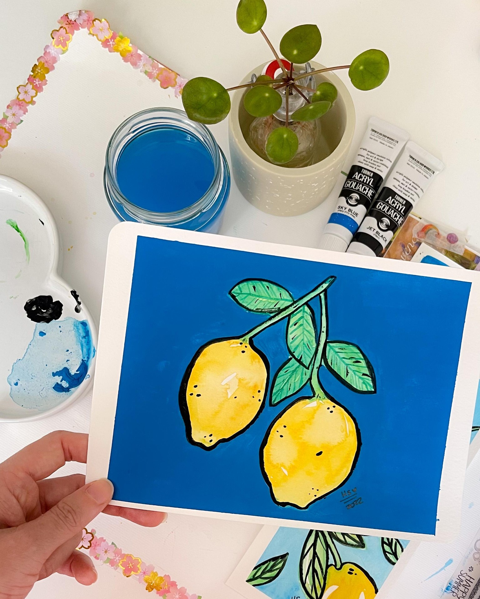 SAMPLE PROJECT: Gouache Background - image 7 - student project