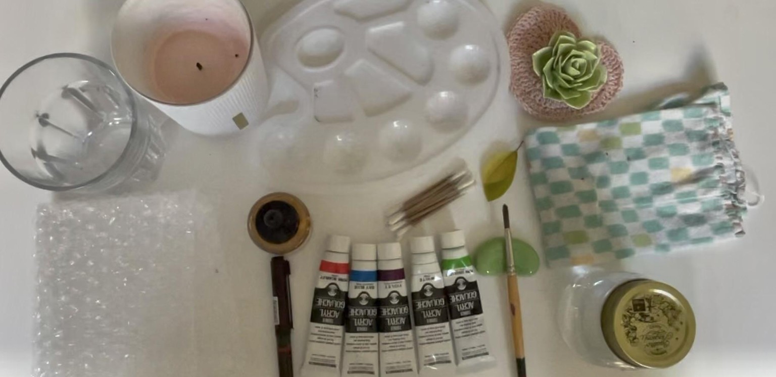 SAMPLE PROJECT: Gouache Hydrangea Bouquet - image 1 - student project