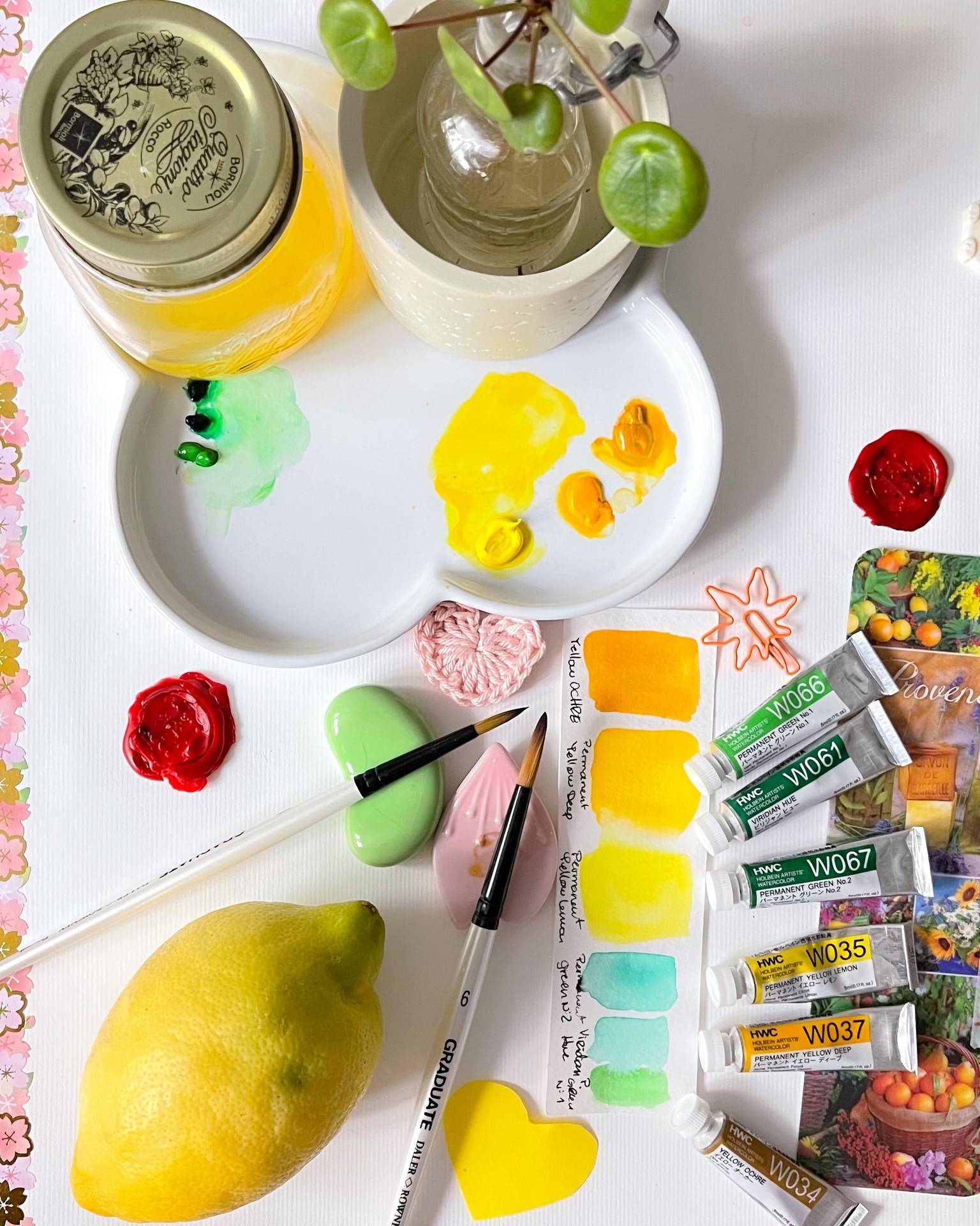SAMPLE PROJECT: Loose Watercolor Lemons - image 1 - student project