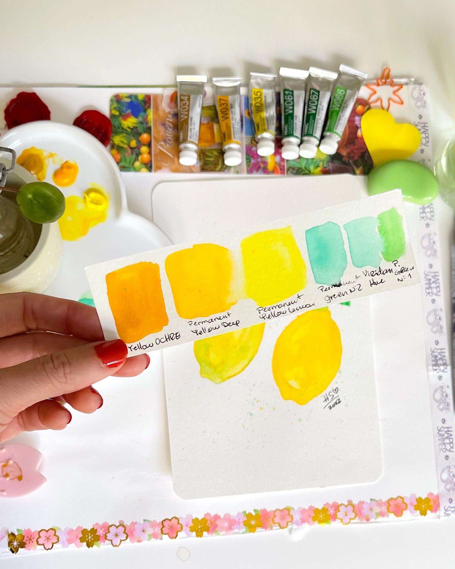 SAMPLE PROJECT: Loose Watercolor Lemons - image 2 - student project