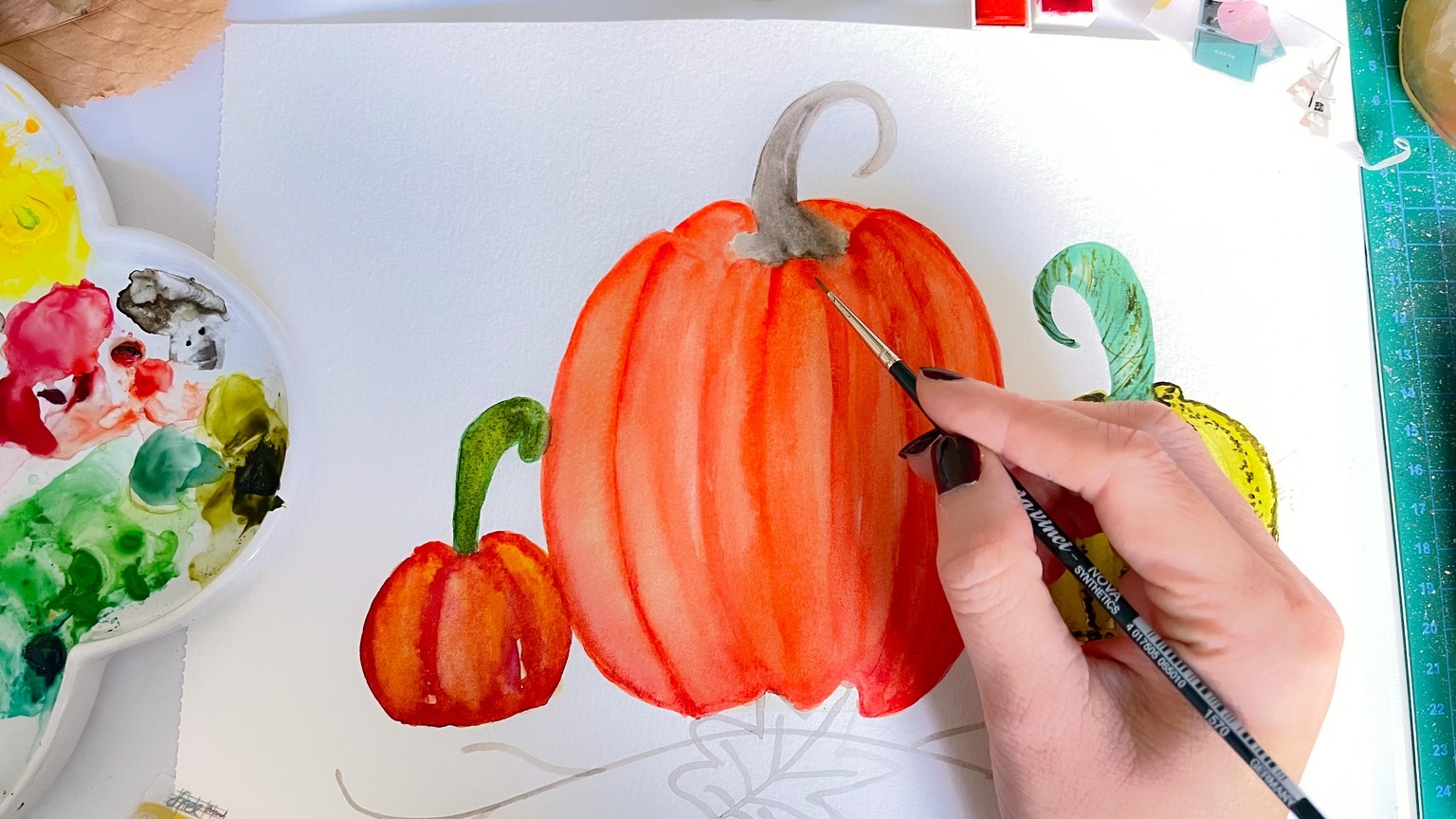 SAMPLE PROJECT: Pumpkin Composition - image 4 - student project