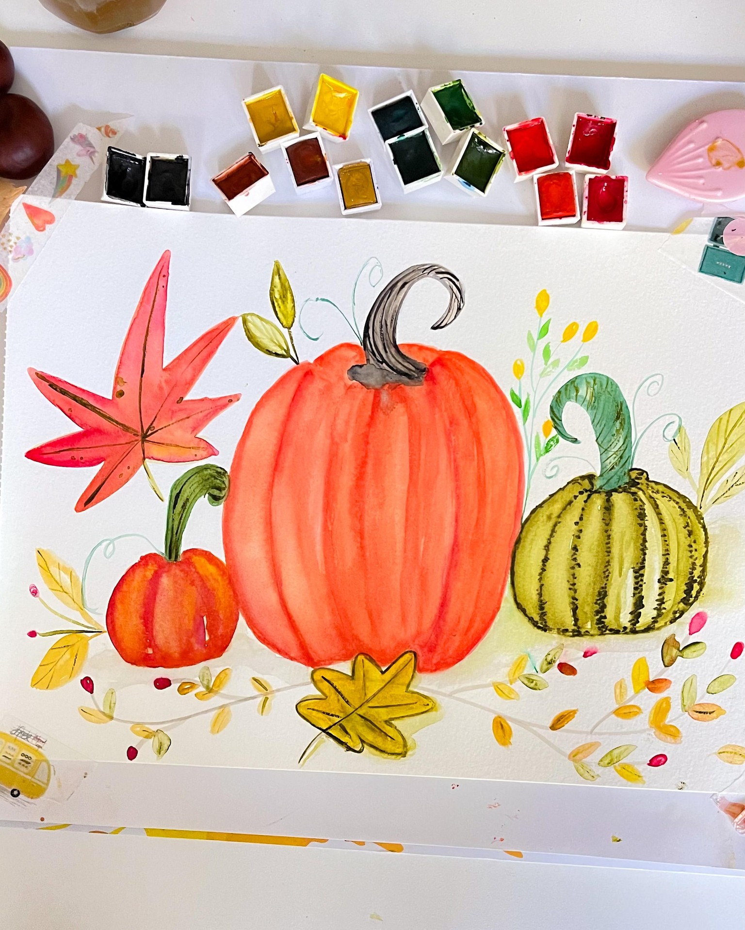 SAMPLE PROJECT: Pumpkin Composition - image 5 - student project