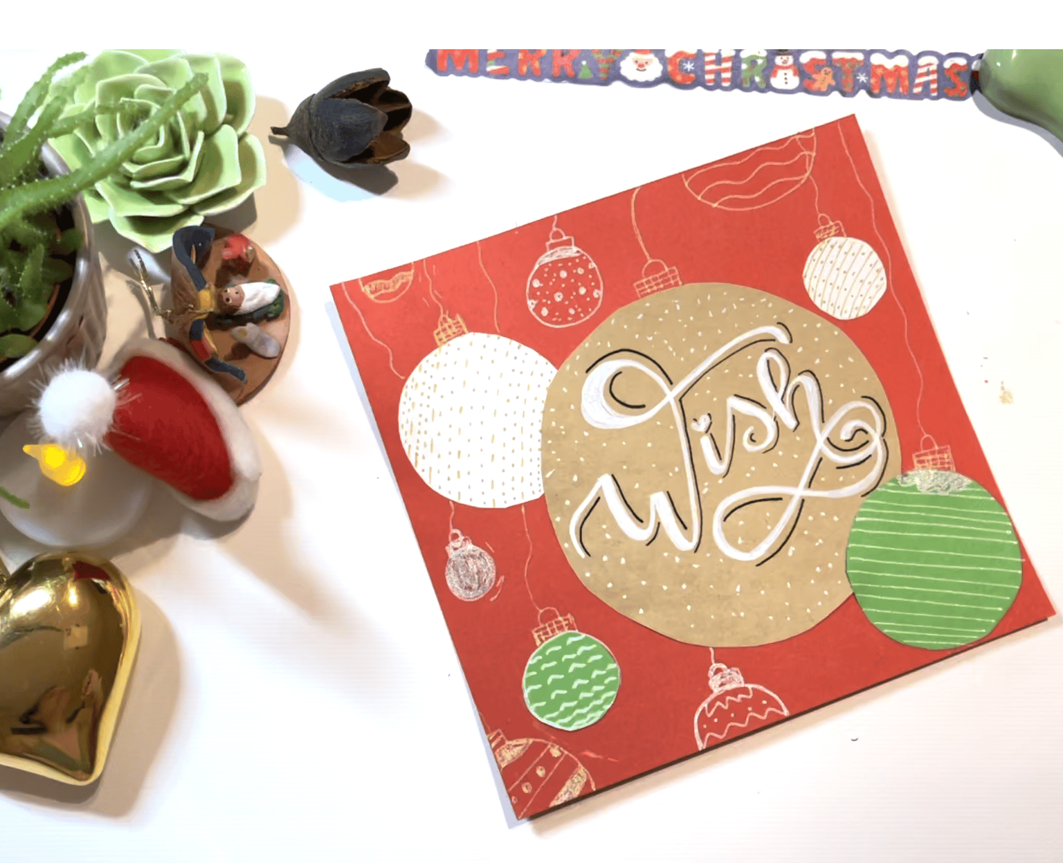 SAMPLE PROJECT - 3 + 1 Christmas Cards - image 8 - student project